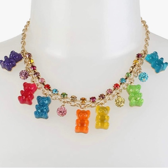 Betsey Johnson Jewelry - Absolutely adorable Betsy Johnson Gummy Bear Frontal Necklace Size OS